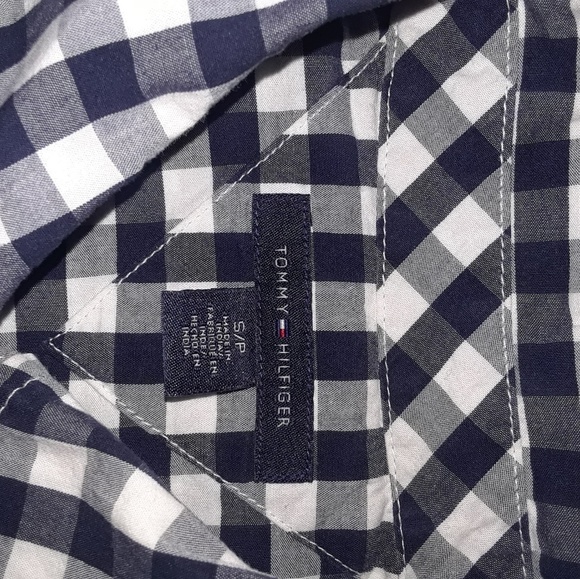 Vintage Tommy Hilfiger Button Down Shirt Size S - Picture 2 of 2